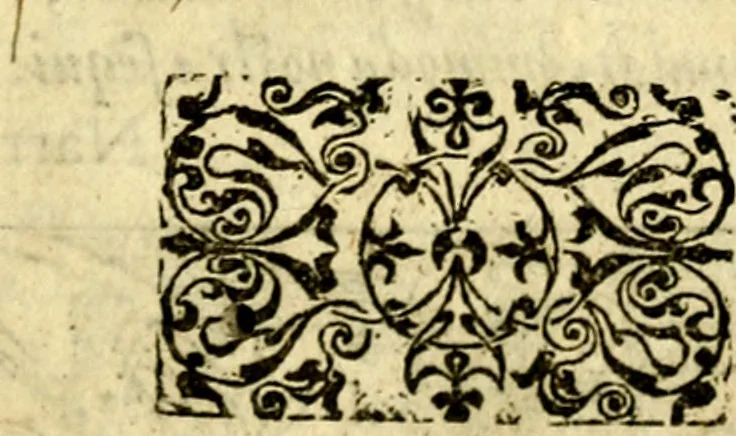An illustration from Petri Costalij Pegma, : cum narrationibus philosophicis, 1555, leaf 180