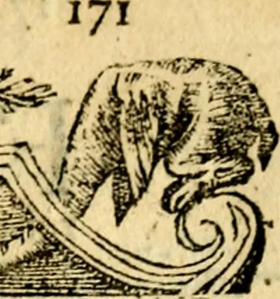 An illustration from Petri Costalij Pegma, : cum narrationibus philosophicis, 1555, leaf 192