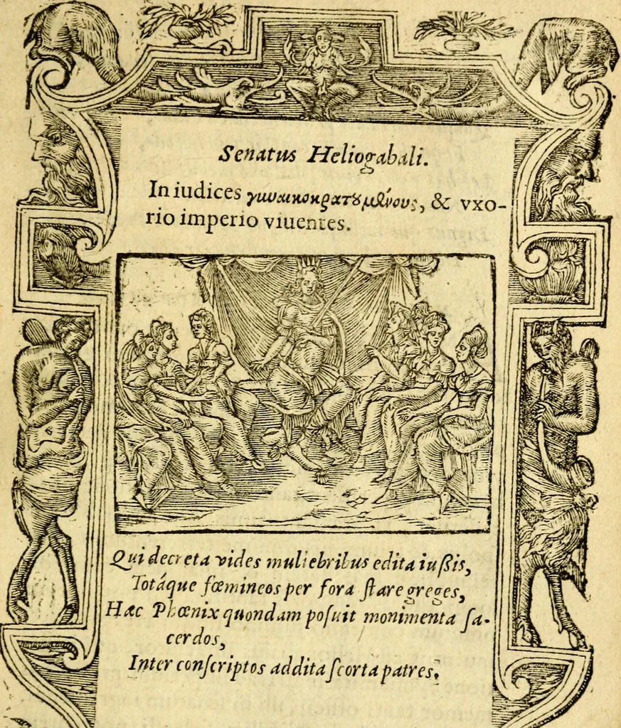 An illustration from Petri Costalij Pegma, : cum narrationibus philosophicis, 1555, leaf 20