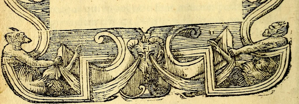 An illustration from Petri Costalij Pegma, : cum narrationibus philosophicis, 1555, leaf 227