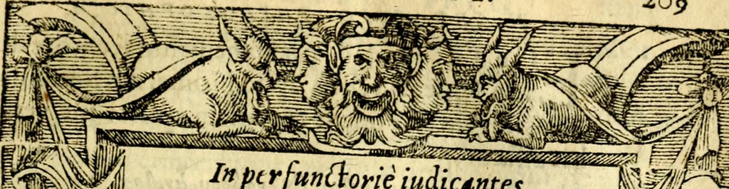 An illustration from Petri Costalij Pegma, : cum narrationibus philosophicis, 1555, leaf 230