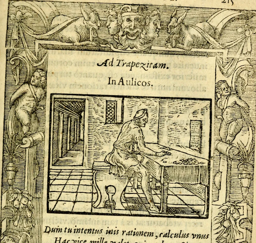An illustration from Petri Costalij Pegma, : cum narrationibus philosophicis, 1555, leaf 236