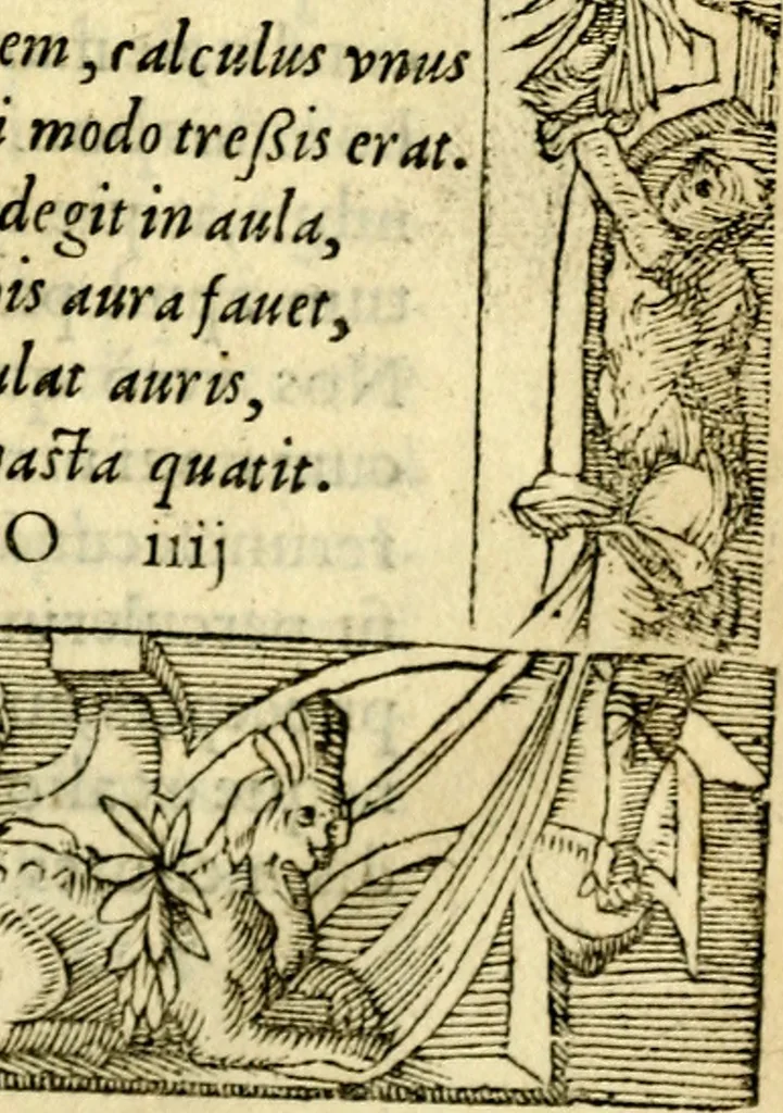 An illustration from Petri Costalij Pegma, : cum narrationibus philosophicis, 1555, leaf 236