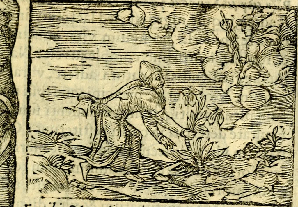 An illustration from Petri Costalij Pegma, : cum narrationibus philosophicis, 1555, leaf 266