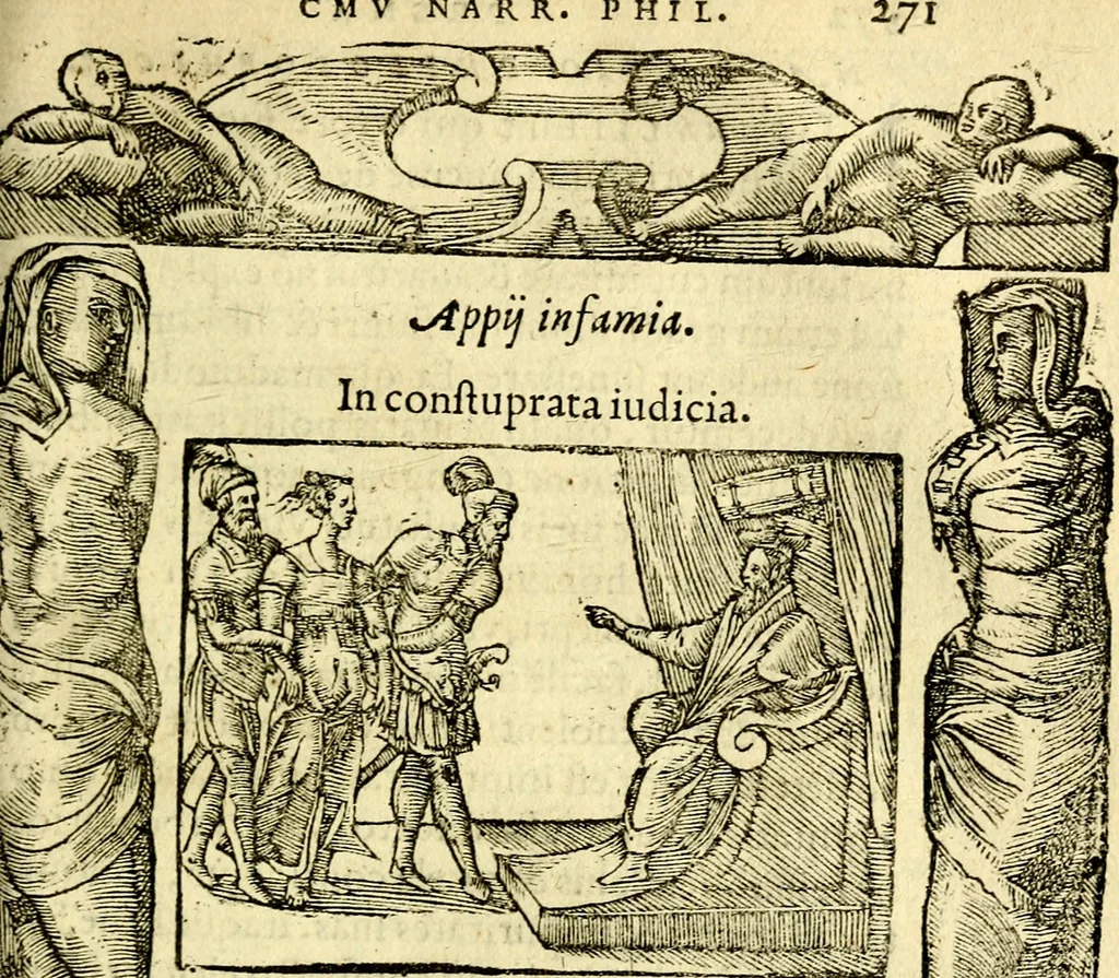 An illustration from Petri Costalij Pegma, : cum narrationibus philosophicis, 1555, leaf 292