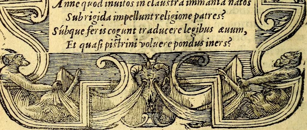 An illustration from Petri Costalij Pegma, : cum narrationibus philosophicis, 1555, leaf 313
