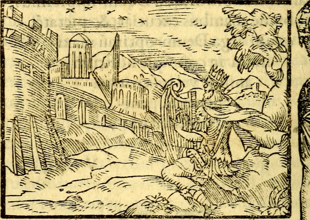 An illustration from Petri Costalij Pegma, : cum narrationibus philosophicis, 1555, leaf 333