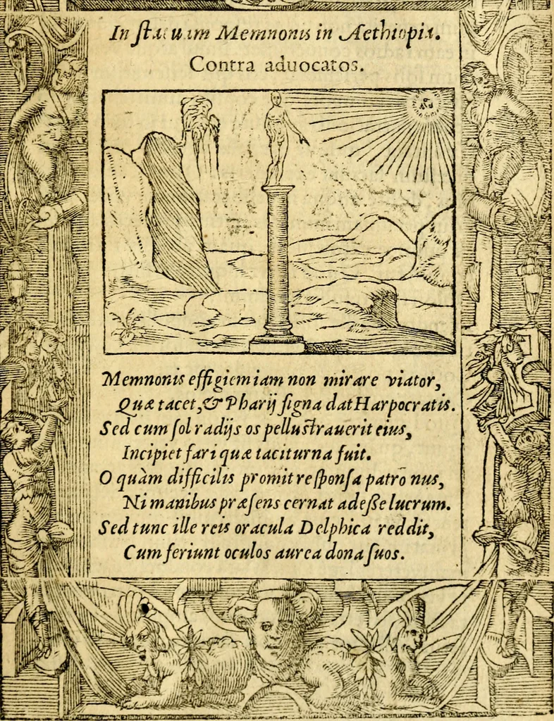 An illustration from Petri Costalij Pegma, : cum narrationibus philosophicis, 1555, leaf 54
