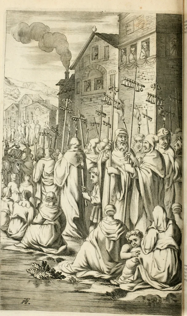 An illustration from Petri della Valle, eines vornehmen Römischen patritii, Reiss-Beschreibung in unterschiedliche Theile der Welt : nemlich in Türckey, Egypten, Palestina, Persien, Ost-Indien, und andere weit entlegene Landschafften, samt einer aussführlichen Erzehlung aller Denck- und Merckwürdigster Sachen, so darinnen zu finden und anzutreffen ..., 1674, leaf 589