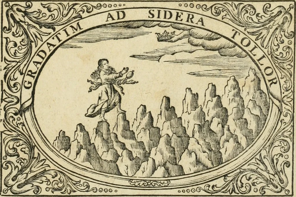 An illustration from Petri della Valle, eines vornehmen Römischen patritii, Reiss-Beschreibung in unterschiedliche Theile der Welt : nemlich in Türckey, Egypten, Palestina, Persien, Ost-Indien, und andere weit entlegene Landschafften, samt einer aussführlichen Erzehlung aller Denck- und Merckwürdigster Sachen, so darinnen zu finden und anzutreffen ..., 1674, leaf 8