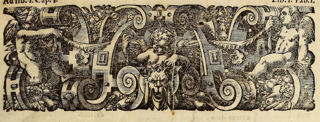 An illustration from Petri Lambecii Hamburgensis In v. cl. Philippi Clüveri Introductionem geographicam tabvlæ synopticæ, : facilioris cognitionis & repetionis causâ,, 1671, leaf 7