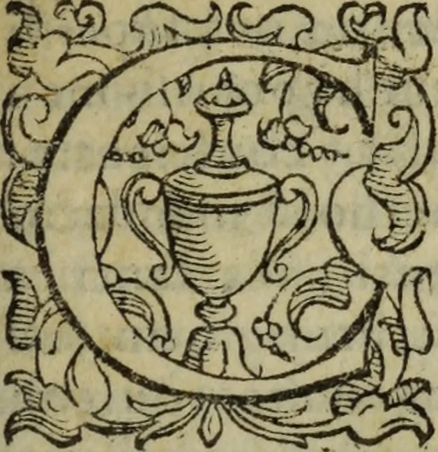 An illustration from Petri Lombardi Episcopi Parisiensis Sententiarum libri IIII, 1584, leaf 24