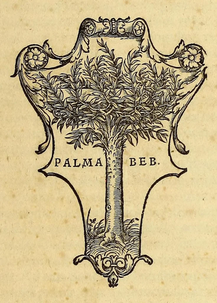 An illustration from Petri Martyris ab Angleria Mediolanen. oratoris clarissimi, Fernandi & Helisabeth Hispaniarum quondam regum à consilijs, De rebus oceanicis & Orbe nouo decades tres : quibus quicquid de inuentis nuper terris traditum, nouarum rerum cupidum lectorem retinere possit, copiose, fideliter, eruditeq[ue] docetur. Eiusdem præterea legationis Babylonicæ libri tres: ubi præter oratorii muneris pulcherrimum exemplum etiam quicquid in uariarum gentium moribus & institutis insigniter pr[a]eclarum uidit, que[m]q[ue] terra mariq[ue] acciderunt, omnia lectu mirè iucunda, genere dicendi politissimo traduntur, 1533, leaf 7