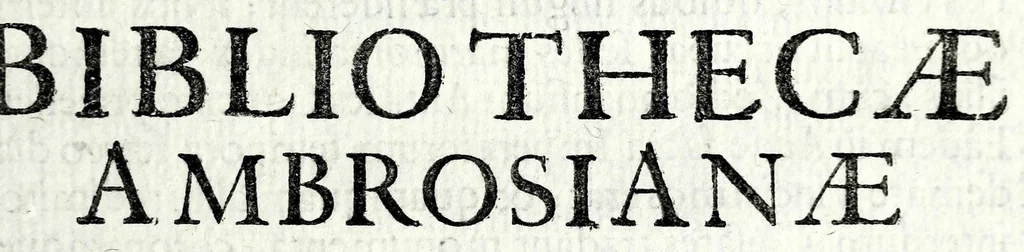 An illustration from Petri Pauli Boschae bibliothecarii, ex sodalitio Sacerdotum Oblatorum, De origine et statu bibliothecae Ambrosianae hemidecas, 1672, leaf 109