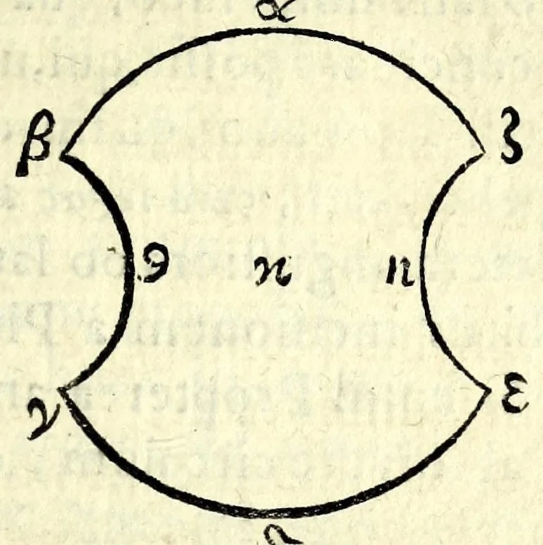 An illustration from Petri Petiti, philosophi & doct. medici, De Amazonibus dissertatio, quâ an verè extiterint, necne, variis ultro citroque conjecturis & argumentis disputatur. Multa etiam ad eam gentem pertinentia, ex antiquis monumentis eruuntur atque illustrantur, 1685, leaf 185