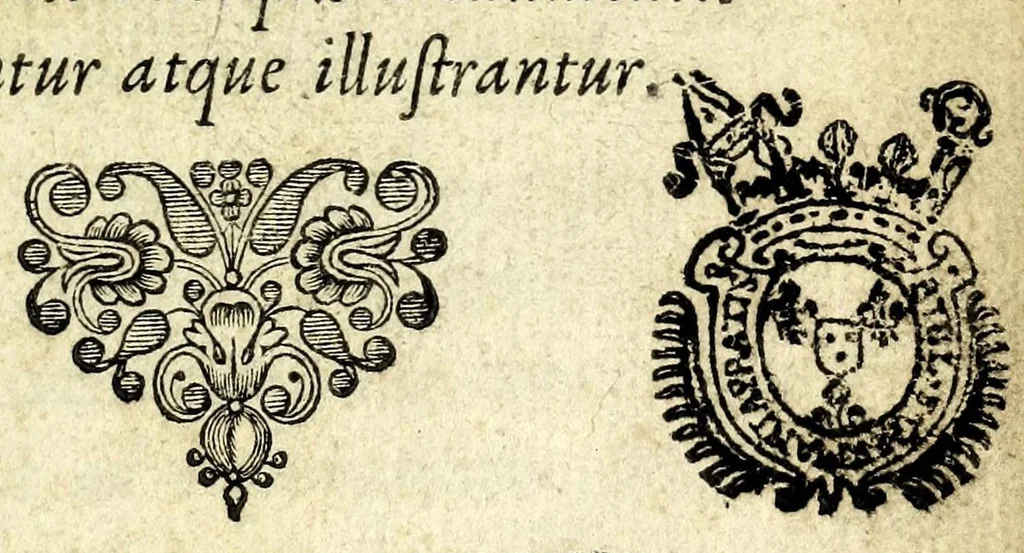 An illustration from Petri Petiti, philosophi & doct. medici, De Amazonibus dissertatio, quâ an verè extiterint, necne, variis ultro citroque conjecturis & argumentis disputatur. Multa etiam ad eam gentem pertinentia, ex antiquis monumentis eruuntur atque illustrantur, 1685, leaf 5