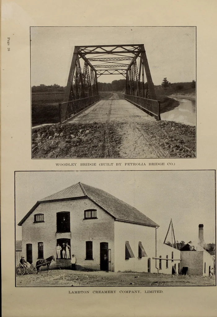 An illustration from Petrolia, Canada, 1862-1908 : its advantages as a commercial and residential centre, 1908, leaf 21