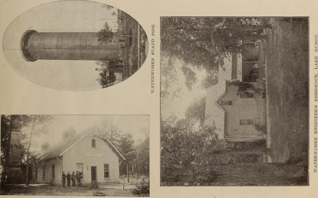 An illustration from Petrolia, Canada, 1862-1908 : its advantages as a commercial and residential centre, 1908, leaf 24