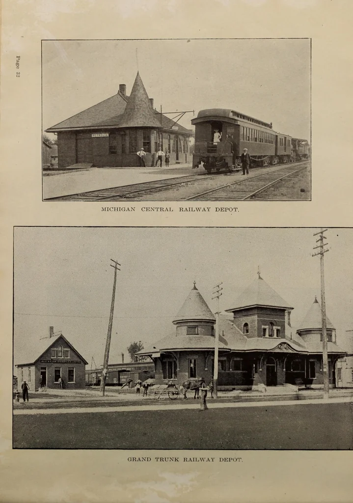 An illustration from Petrolia, Canada, 1862-1908 : its advantages as a commercial and residential centre, 1908, leaf 33