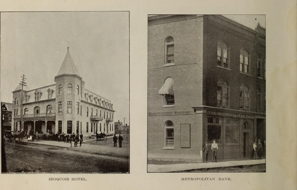 An illustration from Petrolia, Canada, 1862-1908 : its advantages as a commercial and residential centre, 1908, leaf 35