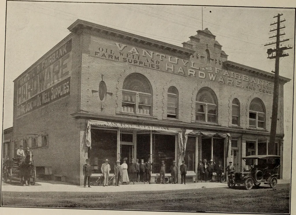 An illustration from Petrolia, Canada, 1862-1908 : its advantages as a commercial and residential centre, 1908, leaf 37