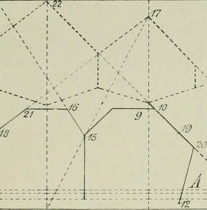 An illustration from Petrus Pictor Burgensis De prospectiva pingendi : nach dem Codex der Königlichen Bibliothek zu Parma : nebst deutscher Übersetzung : zum erstenmale veröffentlicht, 1899, leaf 36