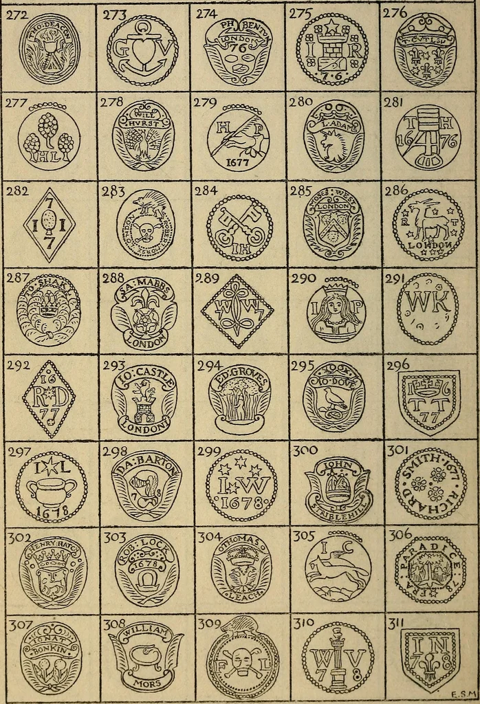 An illustration from The pewter collector : a guide to English pewter with some reference to foreign work, 1921, leaf 311
