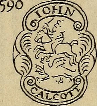 An illustration from The pewter collector : a guide to English pewter with some reference to foreign work, 1921, leaf 319