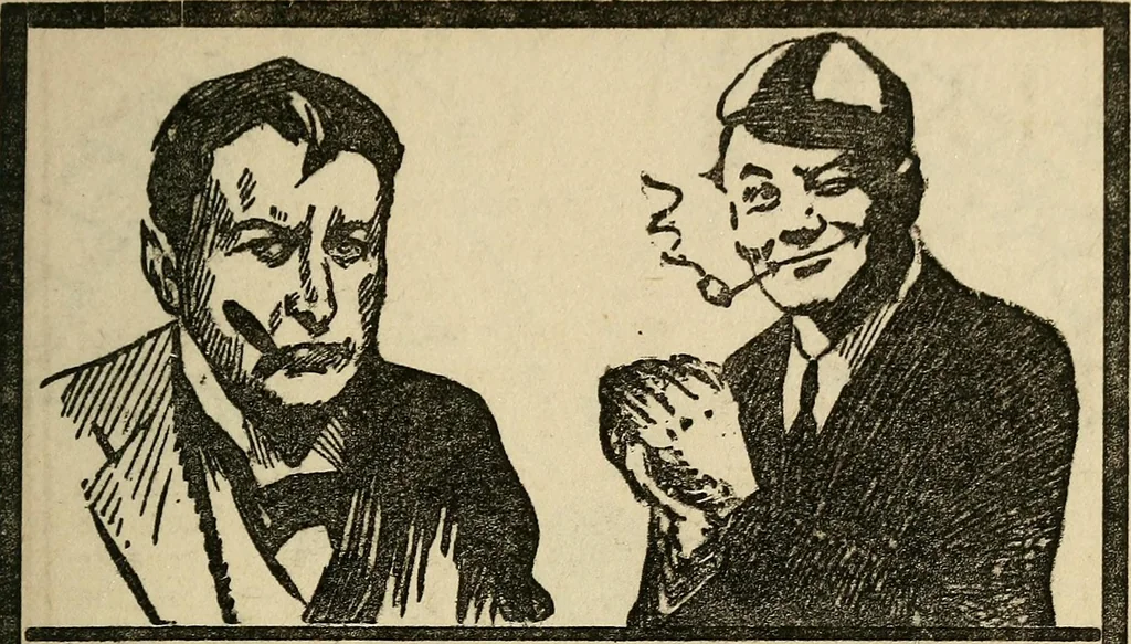 An illustration from The pewter collector : a guide to English pewter with some reference to foreign work, 1921, leaf 354