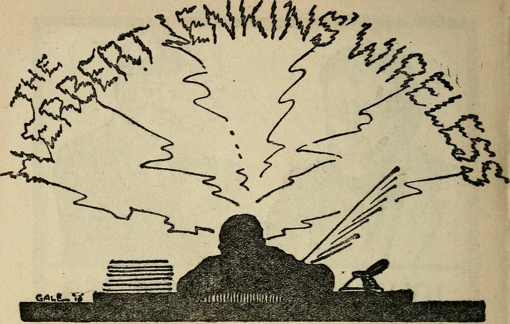 An illustration from The pewter collector : a guide to English pewter with some reference to foreign work, 1921, leaf 355