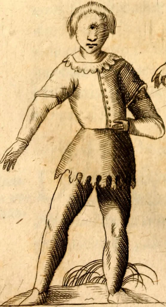 An illustration from P. Gasparis Schotti, regis curtani ... Physica curiosa, sive, Mirabilia naturæ et artis libris XII. comprehensa : quibus pleraq[ue], quæ de angelis, dæmonibus, hominibus, spectris, energumenis, monstris, portentis, animalibus, meteoris, &c. rara, arcana, curiosaq[ue] circumferuntur, ad veritatis trutinam expenduntur : variis ex historia ac philosophia petitis disquisitionibus excutiuntur, & innumeris exemplis illustrantur .., 1662, leaf 523