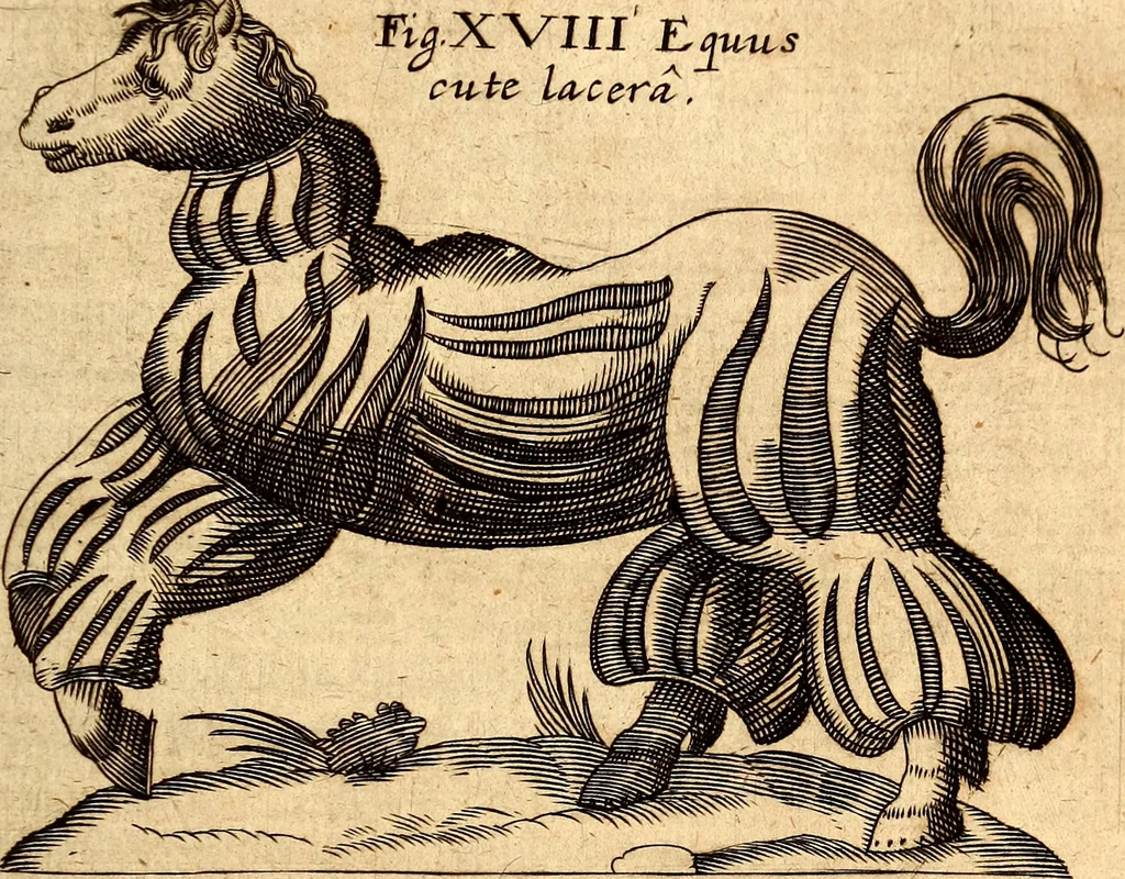 An illustration from P. Gasparis Schotti, regis curtani ... Physica curiosa, sive, Mirabilia naturæ et artis libris XII. comprehensa : quibus pleraq[ue], quæ de angelis, dæmonibus, hominibus, spectris, energumenis, monstris, portentis, animalibus, meteoris, &c. rara, arcana, curiosaq[ue] circumferuntur, ad veritatis trutinam expenduntur : variis ex historia ac philosophia petitis disquisitionibus excutiuntur, & innumeris exemplis illustrantur .., 1662, leaf 786