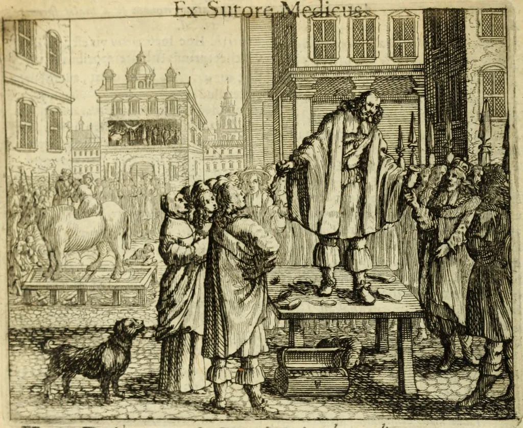 An illustration from Phaedri, Augusti Caesaris liberti, Fabularum Aesopiarum libri quinque ; notis perpetuis illustrati, & cum integris aliorum observationibvs, 1667, leaf 119