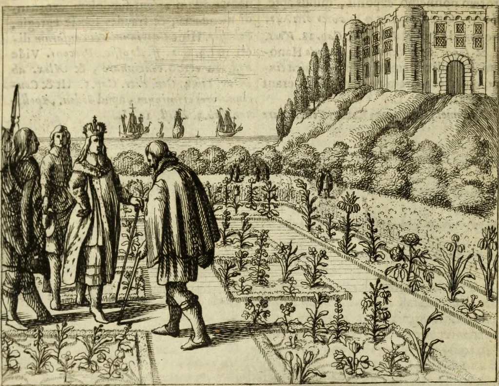 An illustration from Phaedri, Augusti Caesaris liberti, Fabularum Aesopiarum libri quinque ; notis perpetuis illustrati, & cum integris aliorum observationibvs, 1667, leaf 181