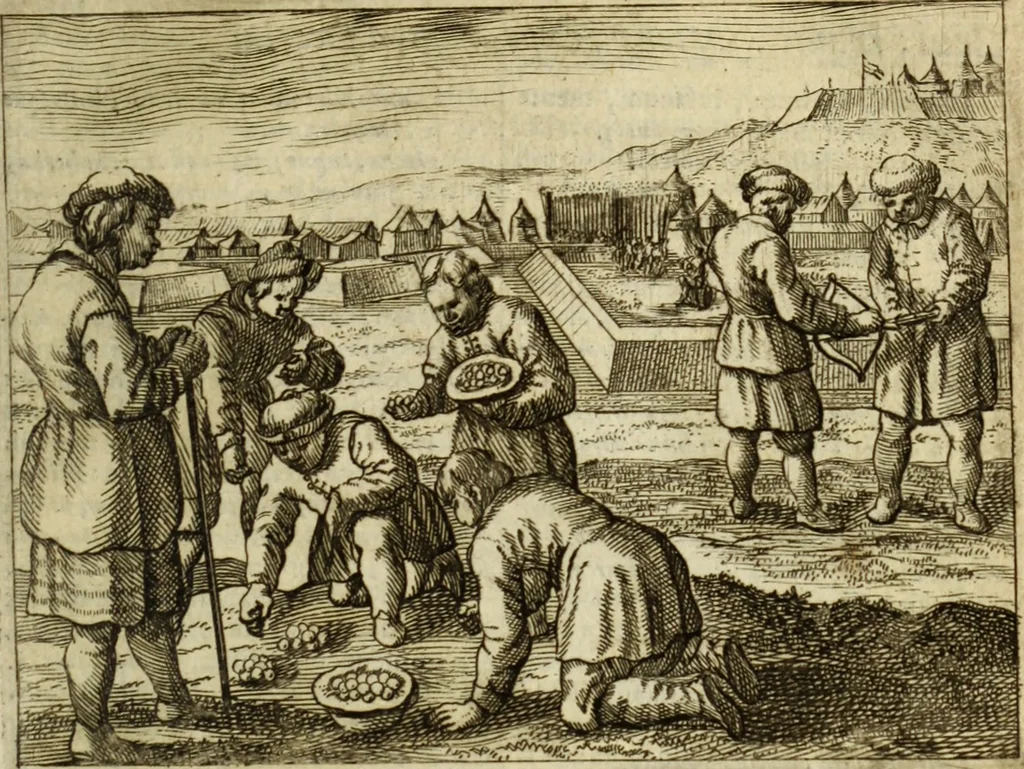 An illustration from Phaedri, Augusti Caesaris liberti, Fabularum Aesopiarum libri quinque ; notis perpetuis illustrati, & cum integris aliorum observationibvs, 1667, leaf 272