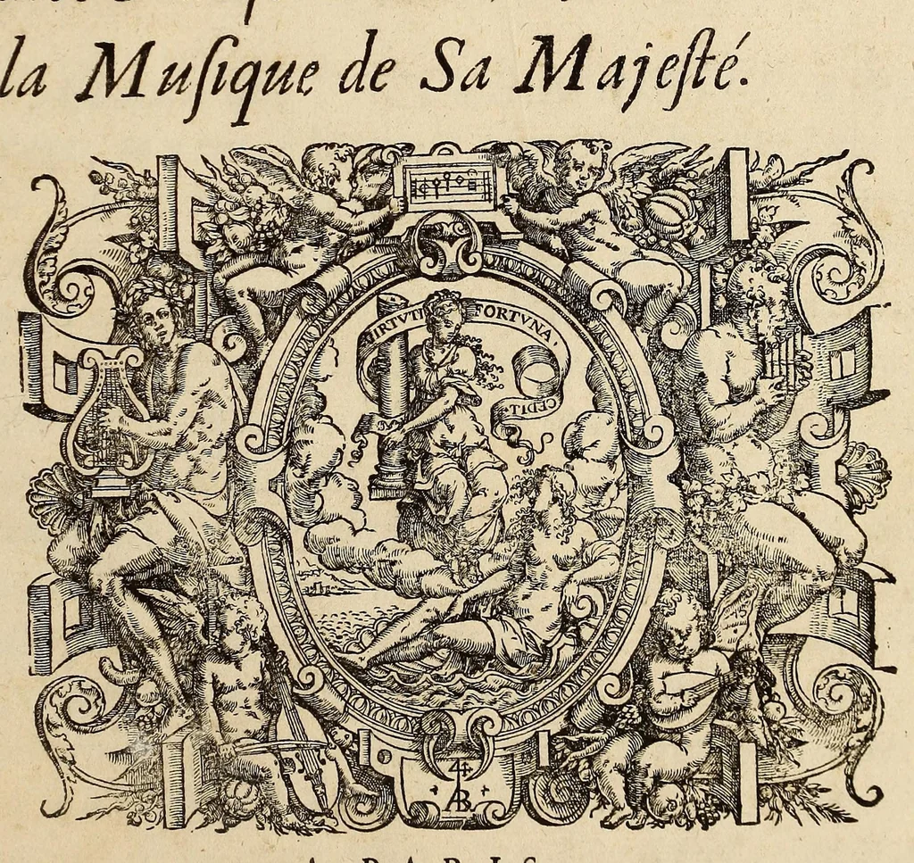 An illustration from Phaëton; tragedie mise en musique, 1683, leaf 9