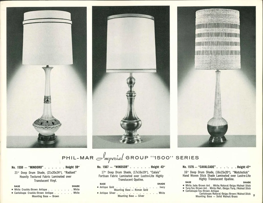 An illustration from Phil-Mar Lamps 1961, 1961, leaf 8