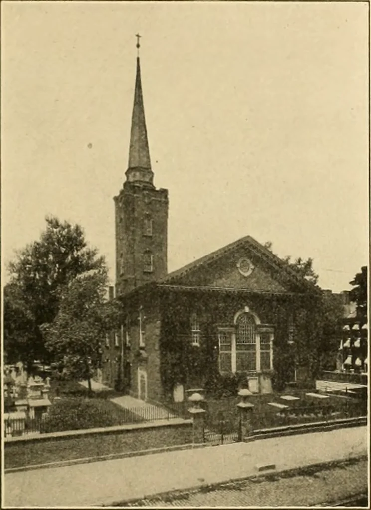 An illustration from Philadelphia’s architecture, by William F. Gray ... written for the City history society of Philadelphia and read at the meeting of Wednesday, February 9th, 1910, 1915, leaf 10