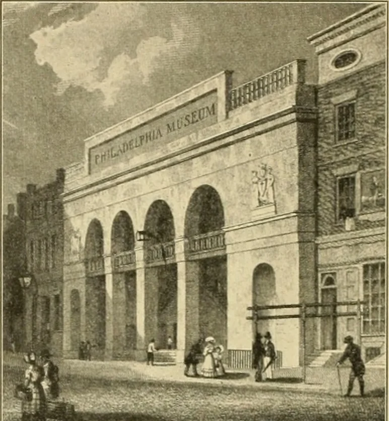 An illustration from Philadelphia’s architecture, by William F. Gray ... written for the City history society of Philadelphia and read at the meeting of Wednesday, February 9th, 1910, 1915, leaf 15