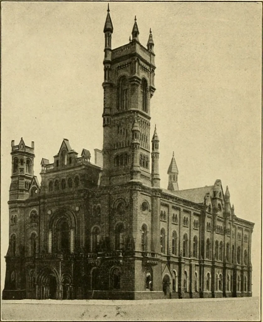 An illustration from Philadelphia’s architecture, by William F. Gray ... written for the City history society of Philadelphia and read at the meeting of Wednesday, February 9th, 1910, 1915, leaf 29