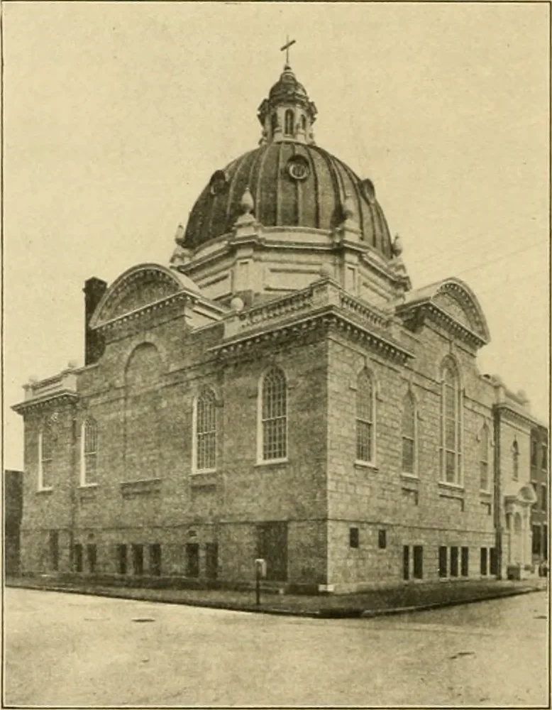 An illustration from Philadelphia’s architecture, by William F. Gray ... written for the City history society of Philadelphia and read at the meeting of Wednesday, February 9th, 1910, 1915, leaf 35