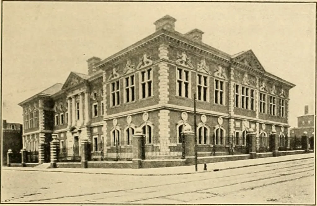 An illustration from Philadelphia’s architecture, by William F. Gray ... written for the City history society of Philadelphia and read at the meeting of Wednesday, February 9th, 1910, 1915, leaf 38