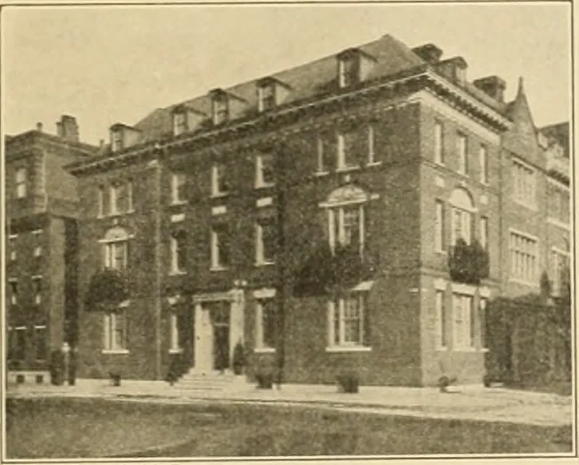An illustration from Philadelphia’s architecture, by William F. Gray ... written for the City history society of Philadelphia and read at the meeting of Wednesday, February 9th, 1910, 1915, leaf 54