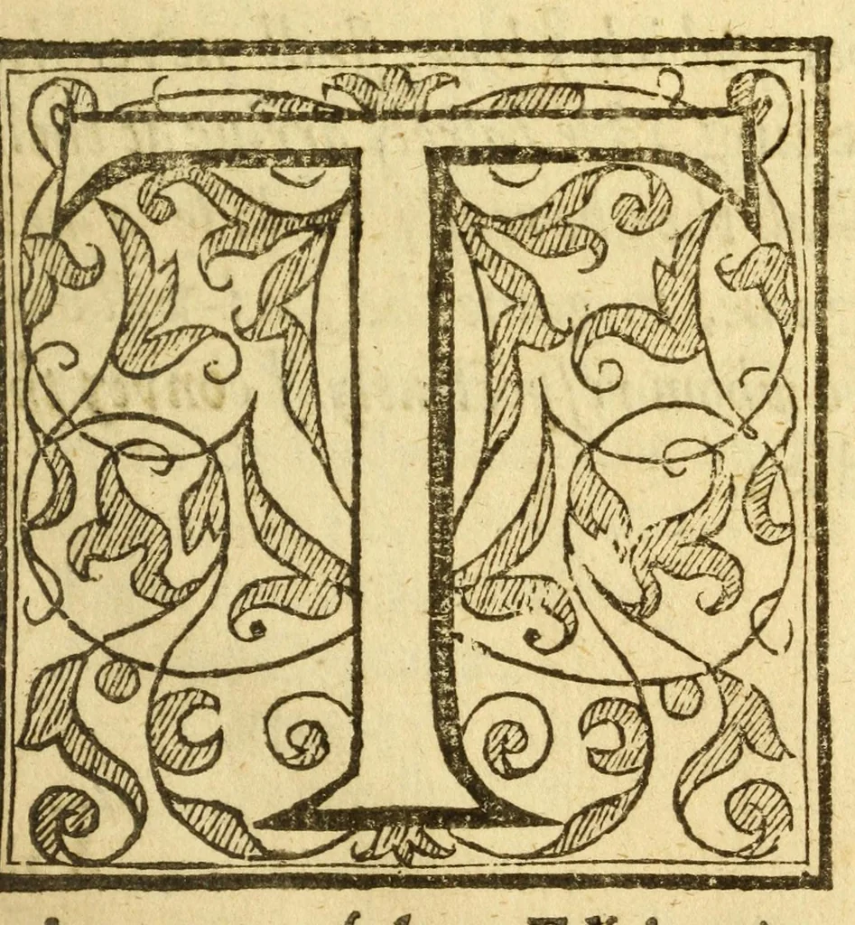 An illustration from Philaster, or, Love lies a bleeding : acted at the Globe, and Blackfriers by His Majesties Servants, 1634, leaf 13