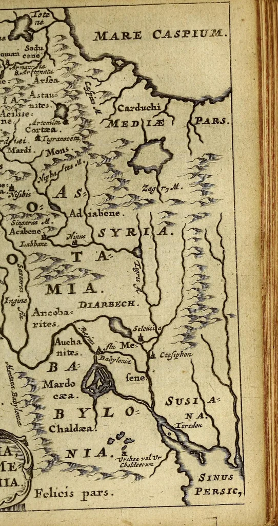 An illustration from Philippi Cluverii Introductionis in universam geographiam tam veterem quam novam libri VI. : Tabulis æneis illustrati. Accessit P. Bertii Breviarium orbis terrarum, 1672, leaf 421
