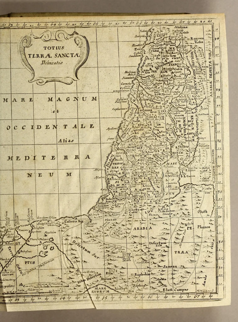An illustration from Philippi Cluverii Introductio in omnem geographiam veterem aeque ac novam, 1694, leaf 637