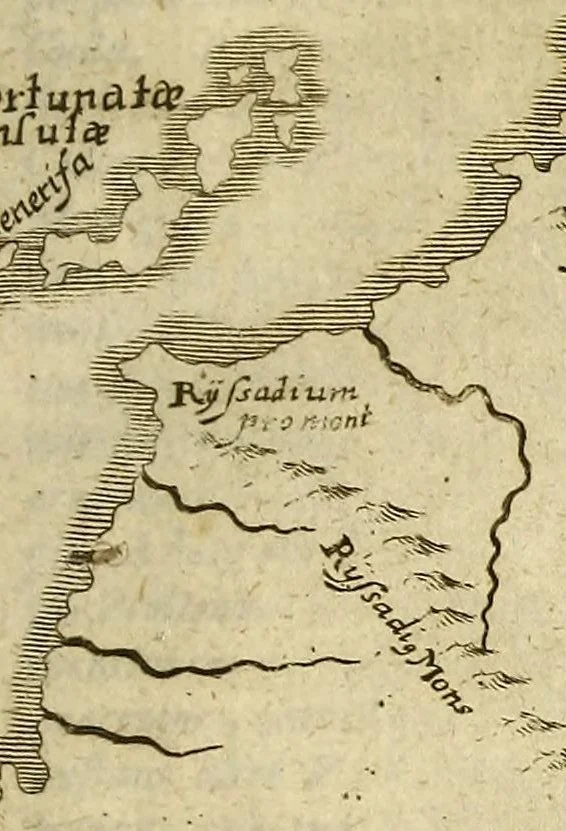 An illustration from Philippi Cluverii Introductio in omnem geographiam veterem aeque ac novam, 1694, leaf 691