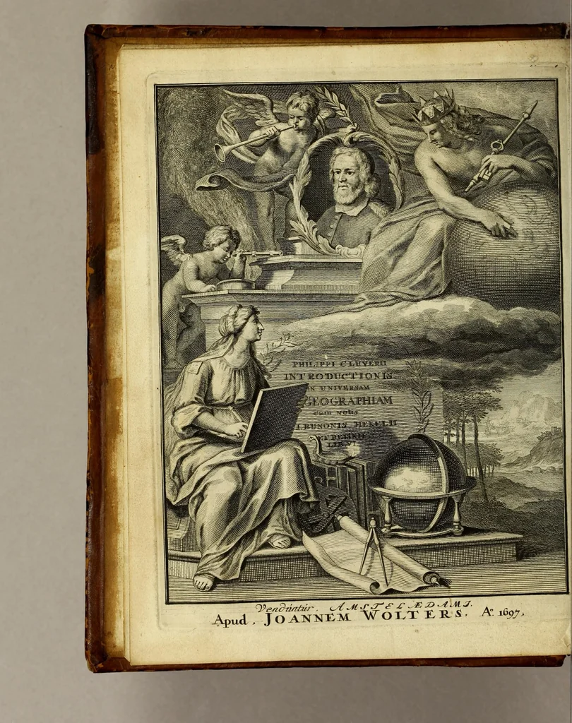An illustration from Philippi Cluverii Introductio in universam geographiam : tam veterem quam novam tabulis geographicis XLVI. ac notis olim ornata, 1697, leaf 6