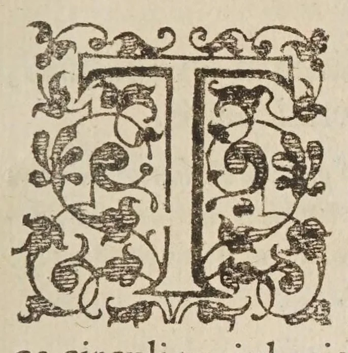 An illustration from Philippi Lansbergii Triangvlorvm geometriae libri qvatvor : in quibus novâ & perspicuâ methodo, & apodeixei [romanized], tota ipsorum triangulorum doctrina explicatur .., 1631, leaf 3