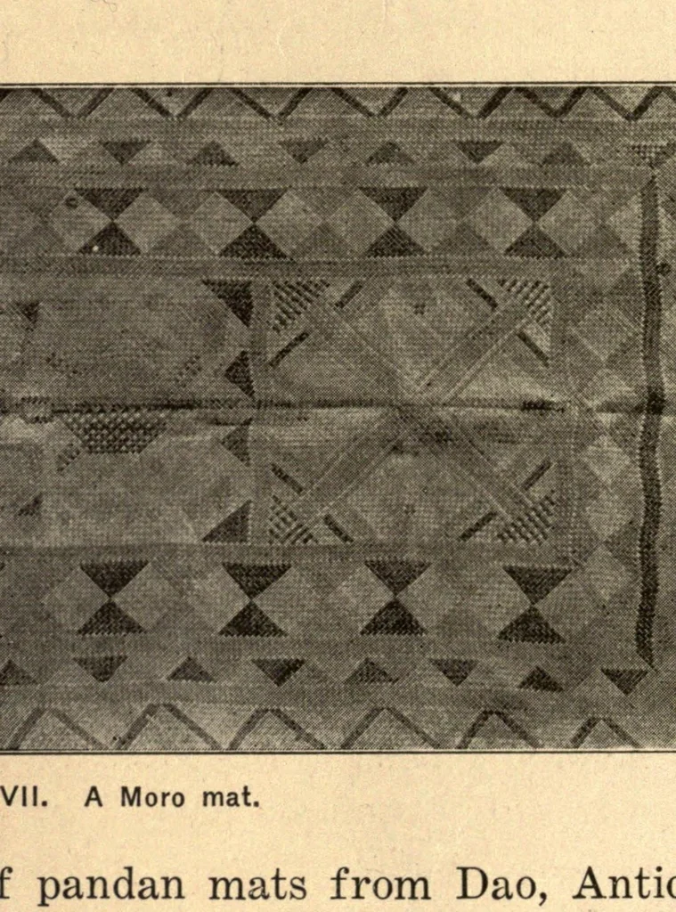 An illustration from Philippine mats, 1913, leaf 94